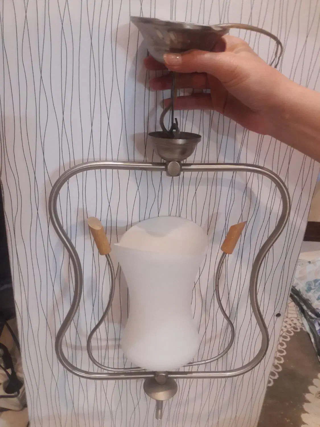 ۲ عدد لوستر|لوستر و چراغ آویز|ری, ظهیرآباد|دیوار