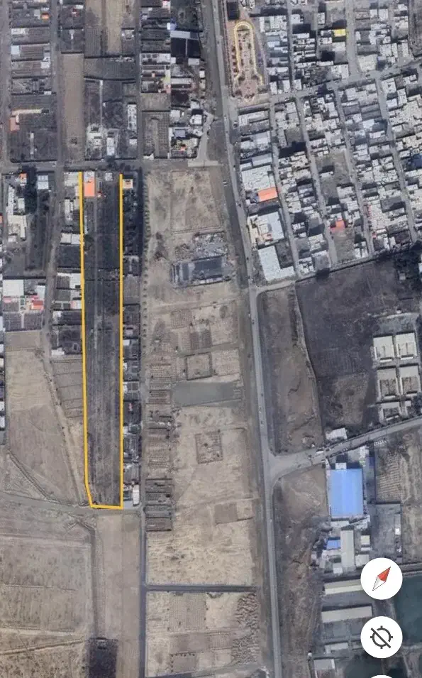 باغ دو هکتار ، دیوار کشی ، سند دار|فروش زمین و ملک کلنگی|رباطکریم, کاظمآباد|دیوار