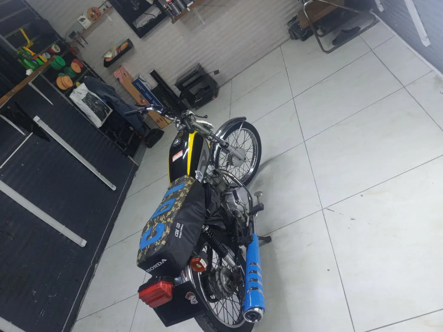 موتور مزایده۱۲۵|موتورسیکلت|زاهدان, |دیوار