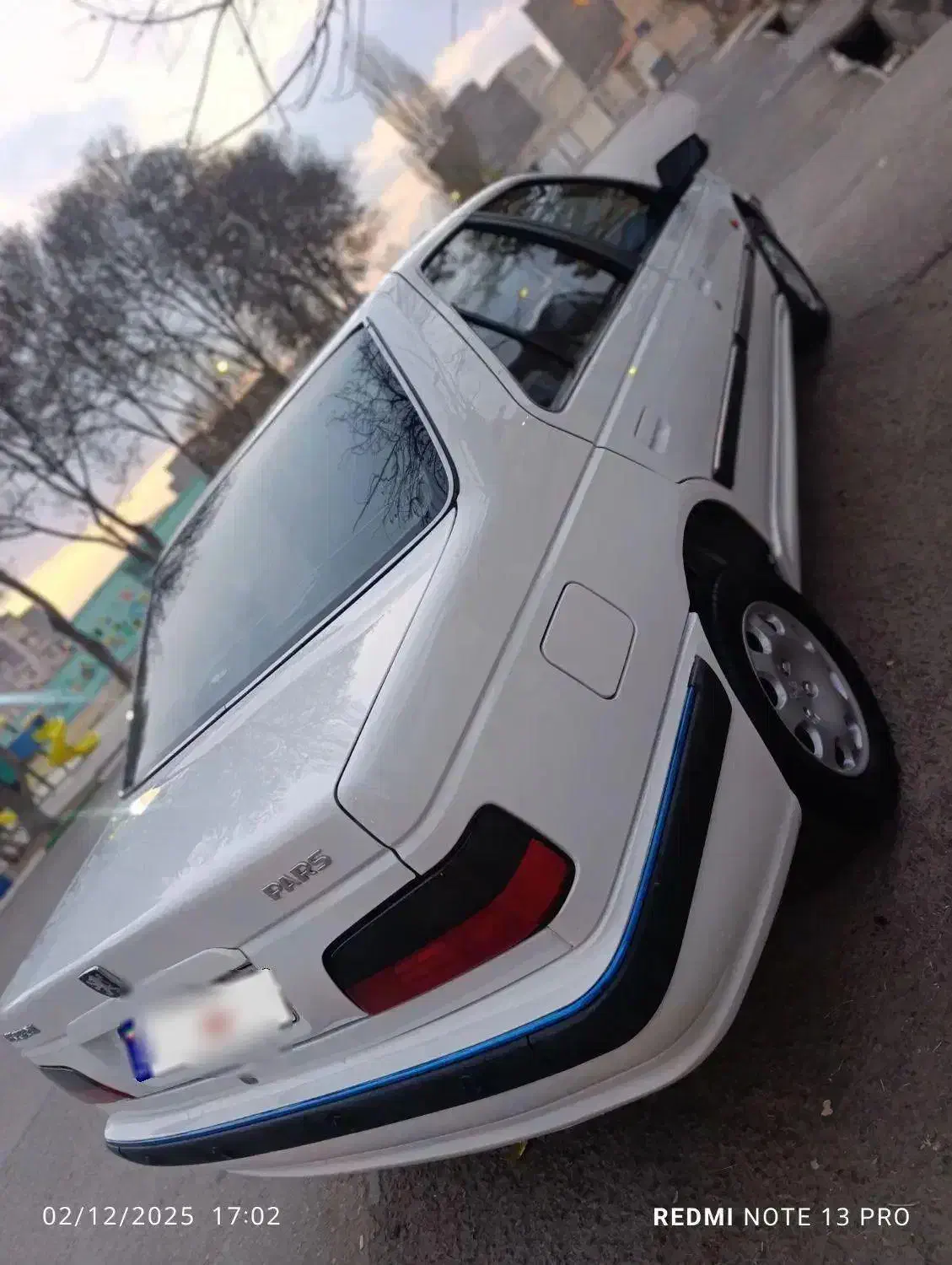 پارس مدل ۹۳ بی رنگ بی ضربه|خودرو سواری و وانت|اردبیل, |دیوار