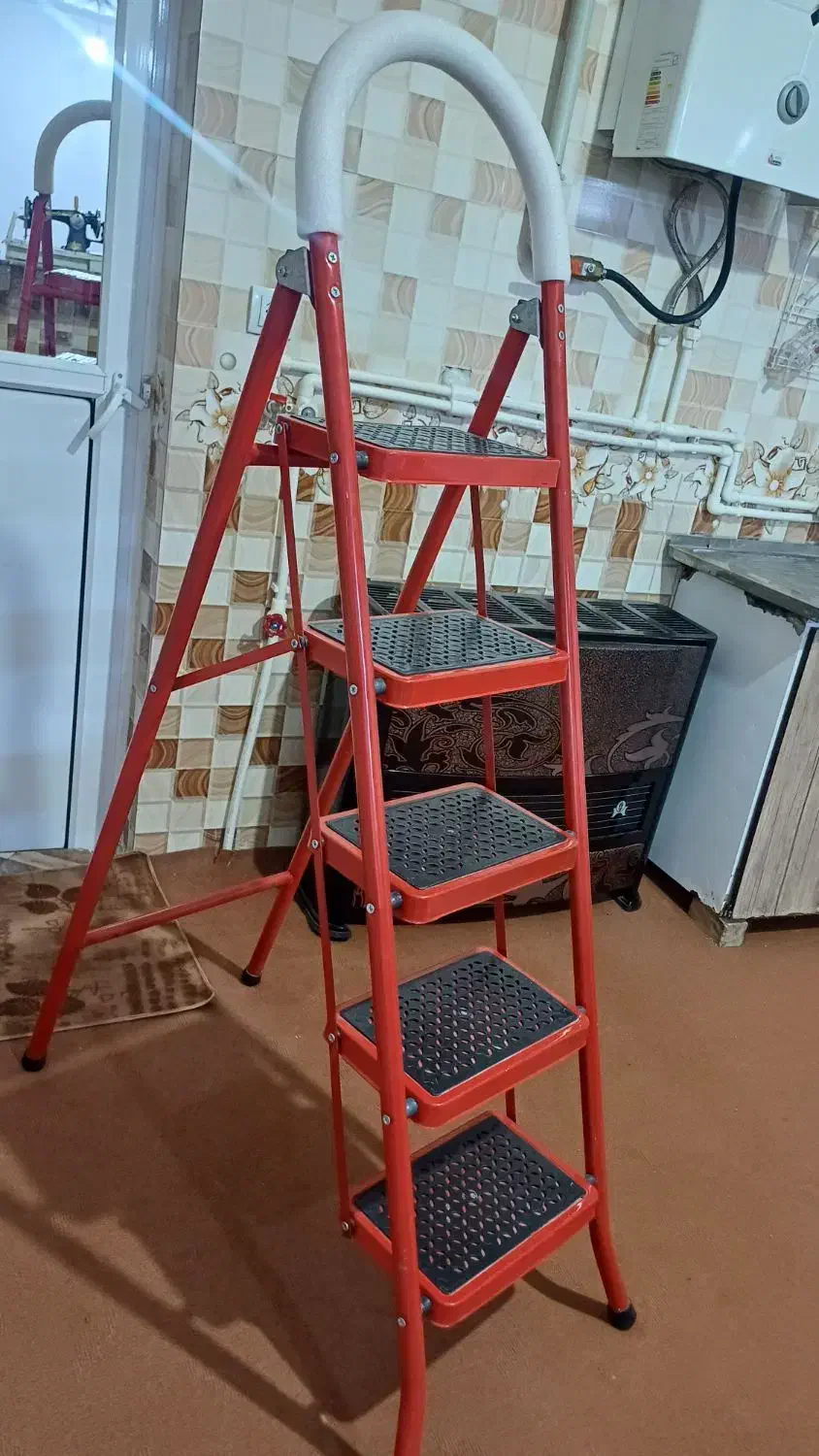 نردبان ۵پله|ابزارآلات|قیدار, |دیوار