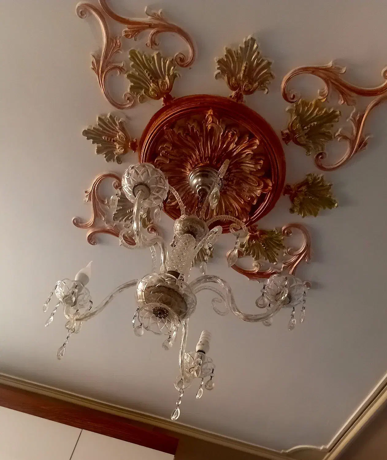 لوسترکریستالی|لوستر و چراغ آویز|مرند, |دیوار