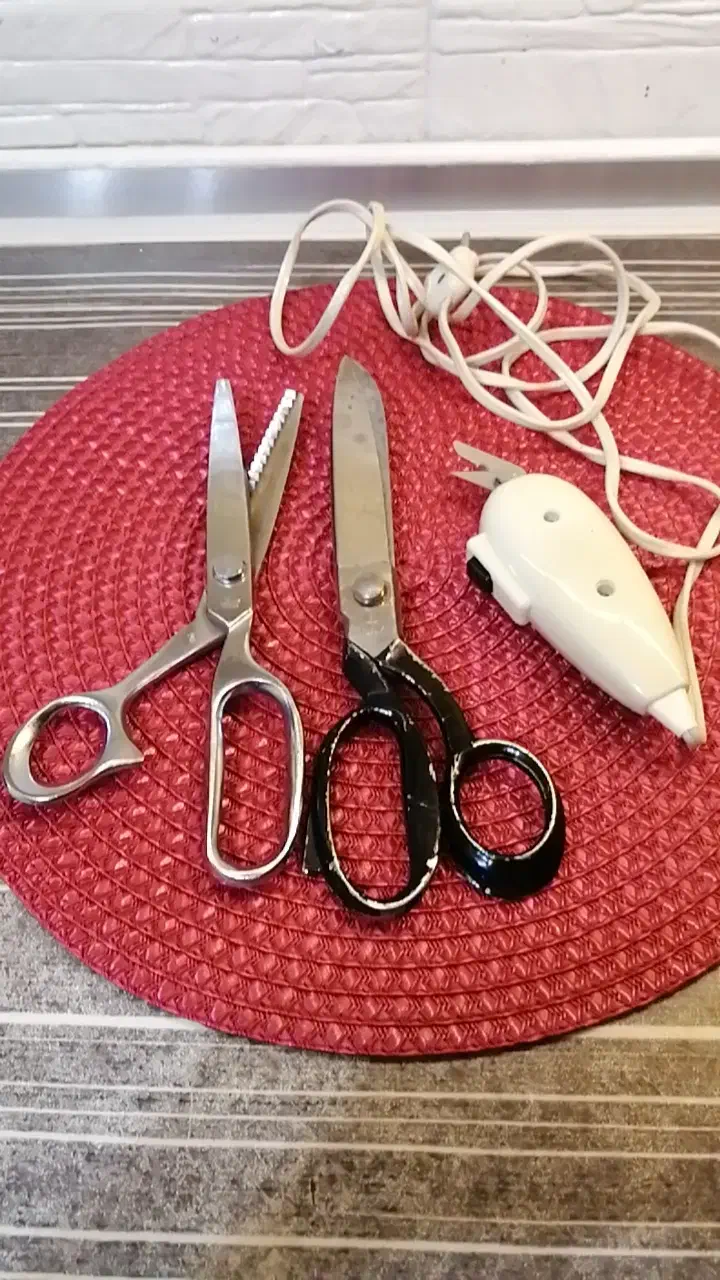 پارچه پرده خارجی همراه با 3عدد قیچی|لوازم خیاطی و بافتنی|مشهد, کوه سنگی|دیوار