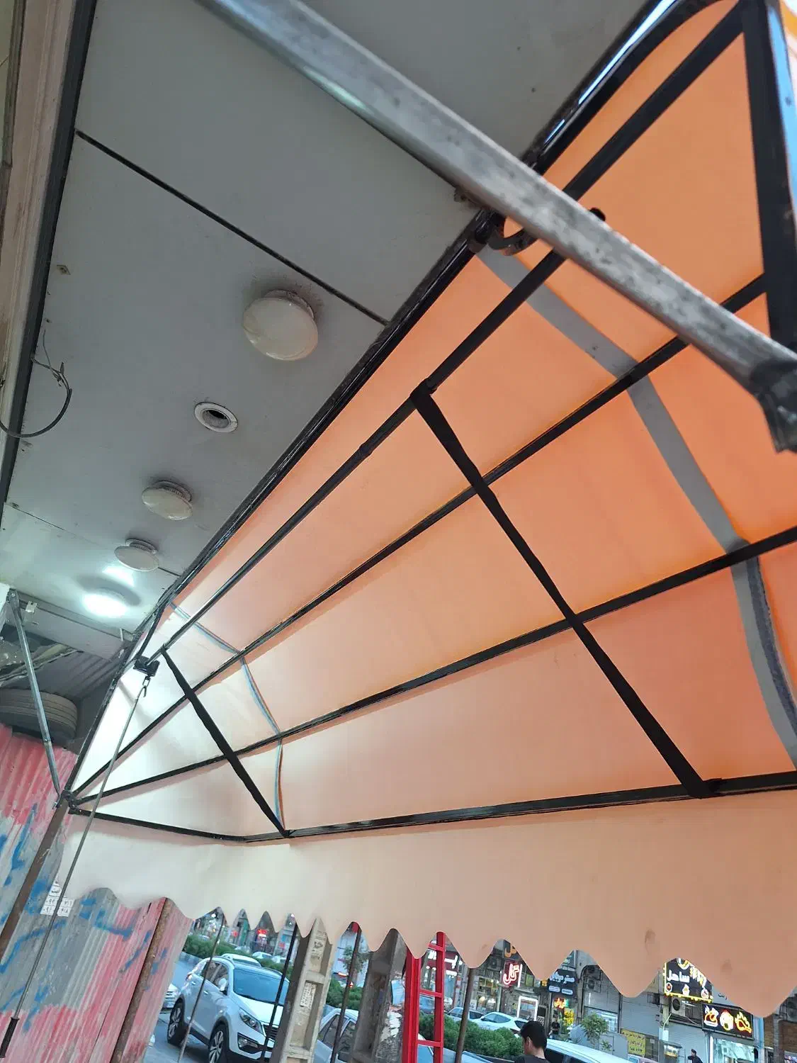 سایبان.تولیدی سایبون برقی متحرک ریموتی و هندلی|خدمات پیشه و مهارت|اهواز, ۳۰ متری|دیوار