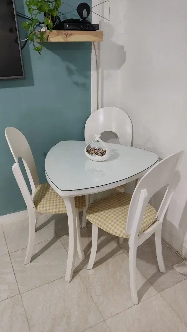 میز ناهار خوری|میز و صندلی غذاخوری|شوشتر, |دیوار