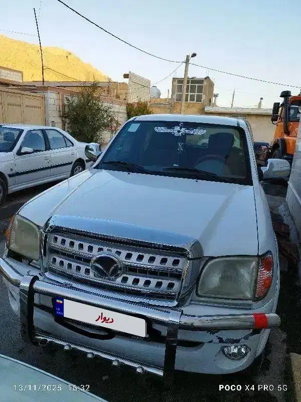 کاپرا دو کابین دو دف بی رنگ|خودرو سواری و وانت|ارسنجان, |دیوار