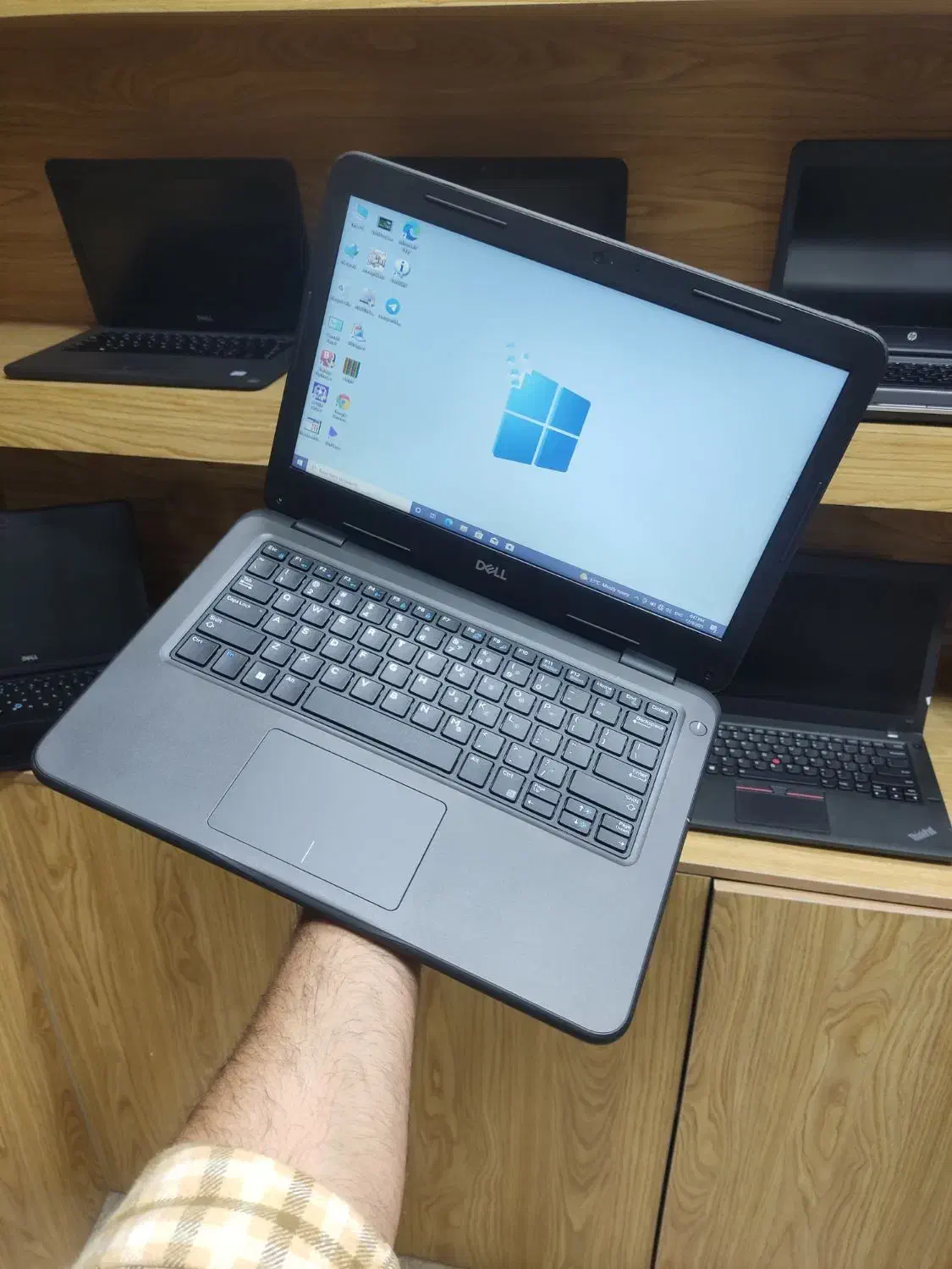 لپ تاپDell 3300 i3نسل۷ سبک وزن/قدرتمند/هارد128ssd|رایانه همراه|ری, علایین|دیوار