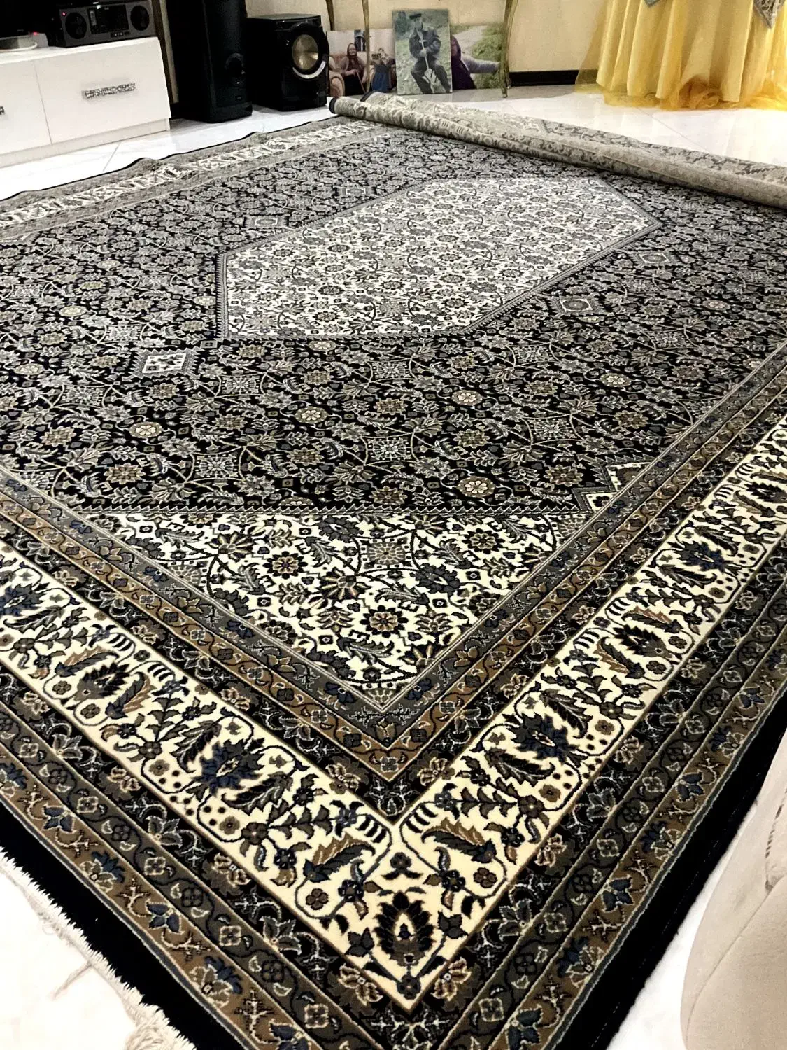 فرش ۱۲ متری سالم با طرح کلاسیک|فرش|گرگان, |دیوار