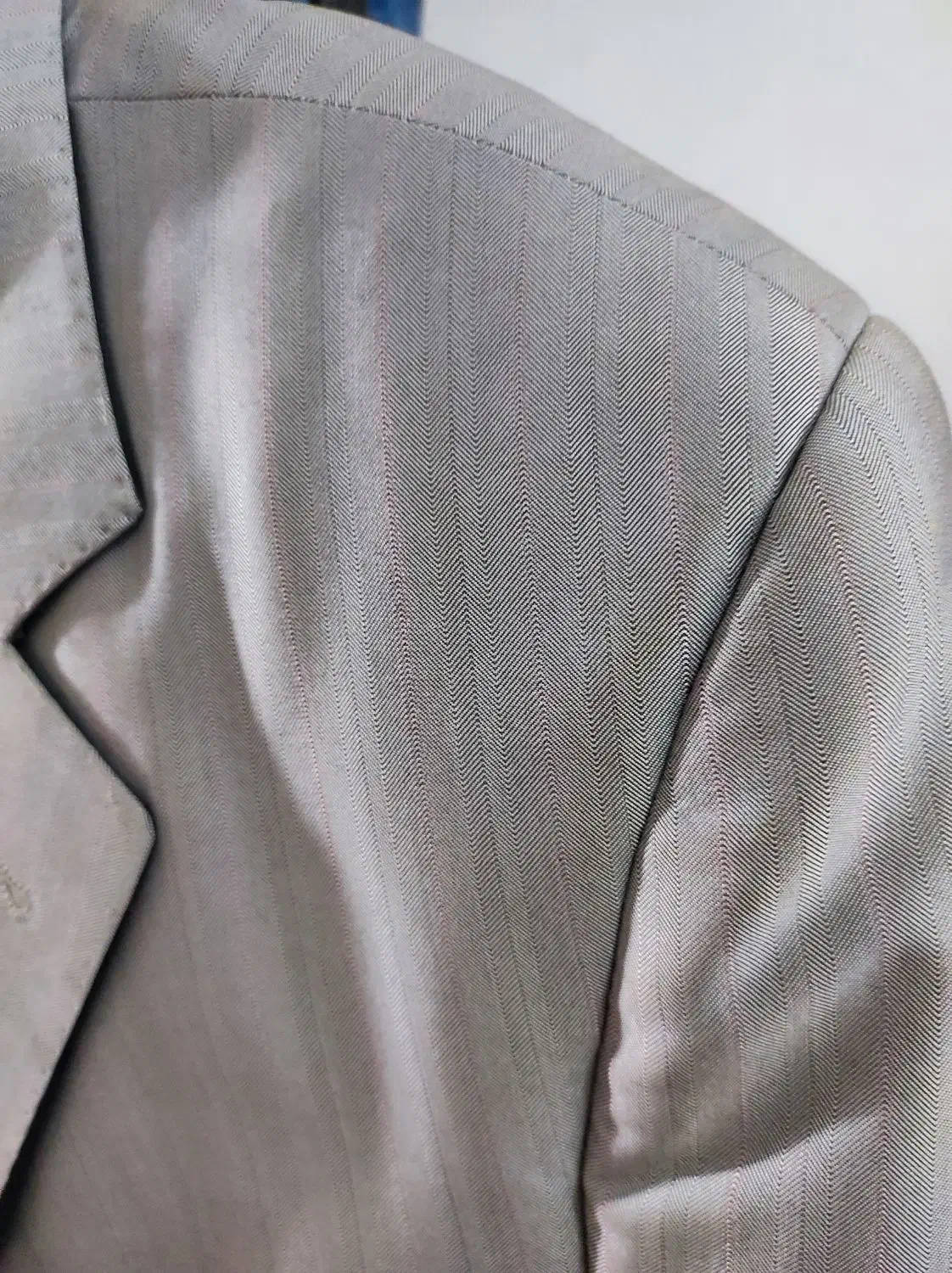 دو تا کت و شلوار سایز 46 سورمه ای، 48 طوسی در حدنو|لباس|چالوس, |دیوار