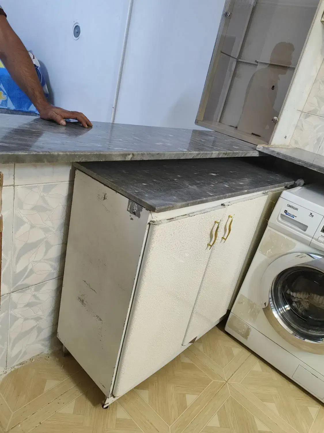 یک سرویس کابینت|آب‌چکان و نظم‌دهنده ظروف|همدان, |دیوار