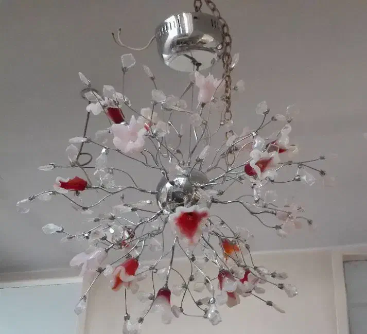 لوستر|لوستر و چراغ آویز|اصفهان, باغ فردوس|دیوار