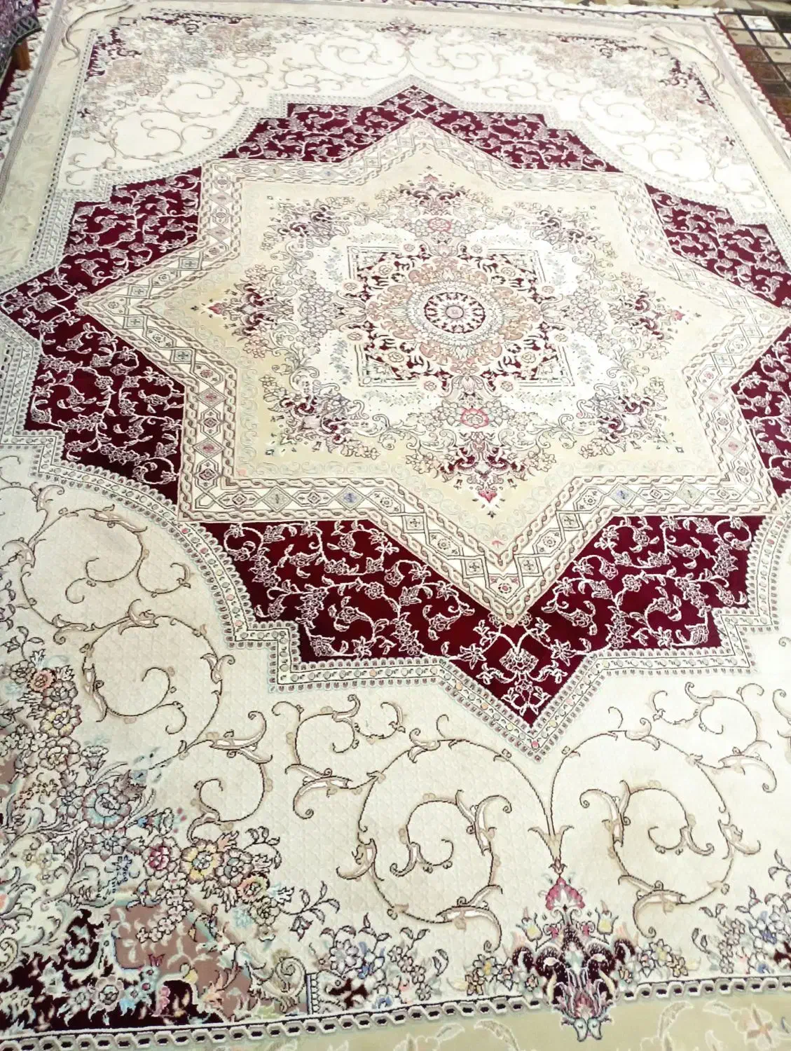 فرش|فرش|میبد, |دیوار