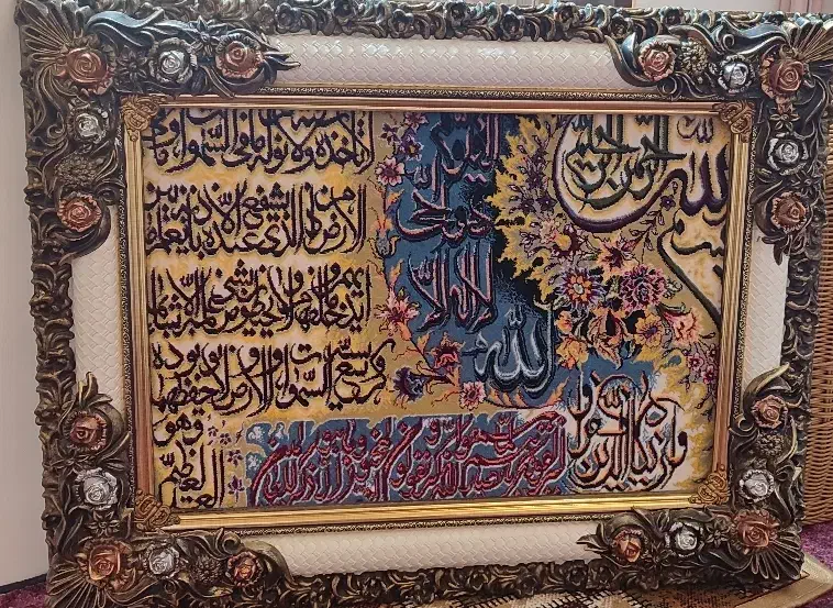 پرده زبرا و تابلو فرش|پرده، رانر، رومیزی|پاکدشت, پاکدشت (مامازند)|دیوار