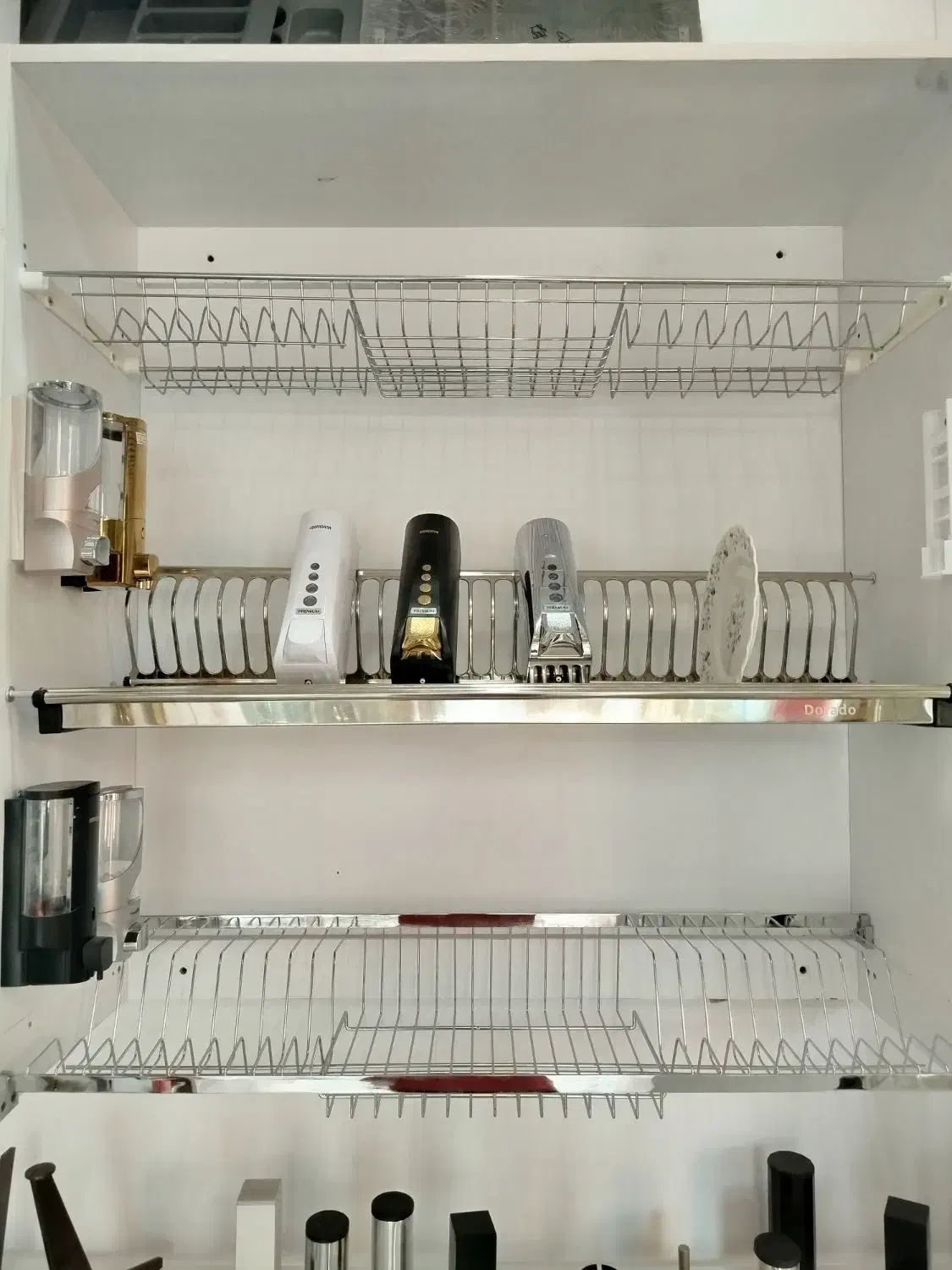 آبچک وآبچکان کابینت فلزی و کابینت ام دی اف|آب‌چکان و نظم‌دهنده ظروف|شیراز, پودنک|دیوار