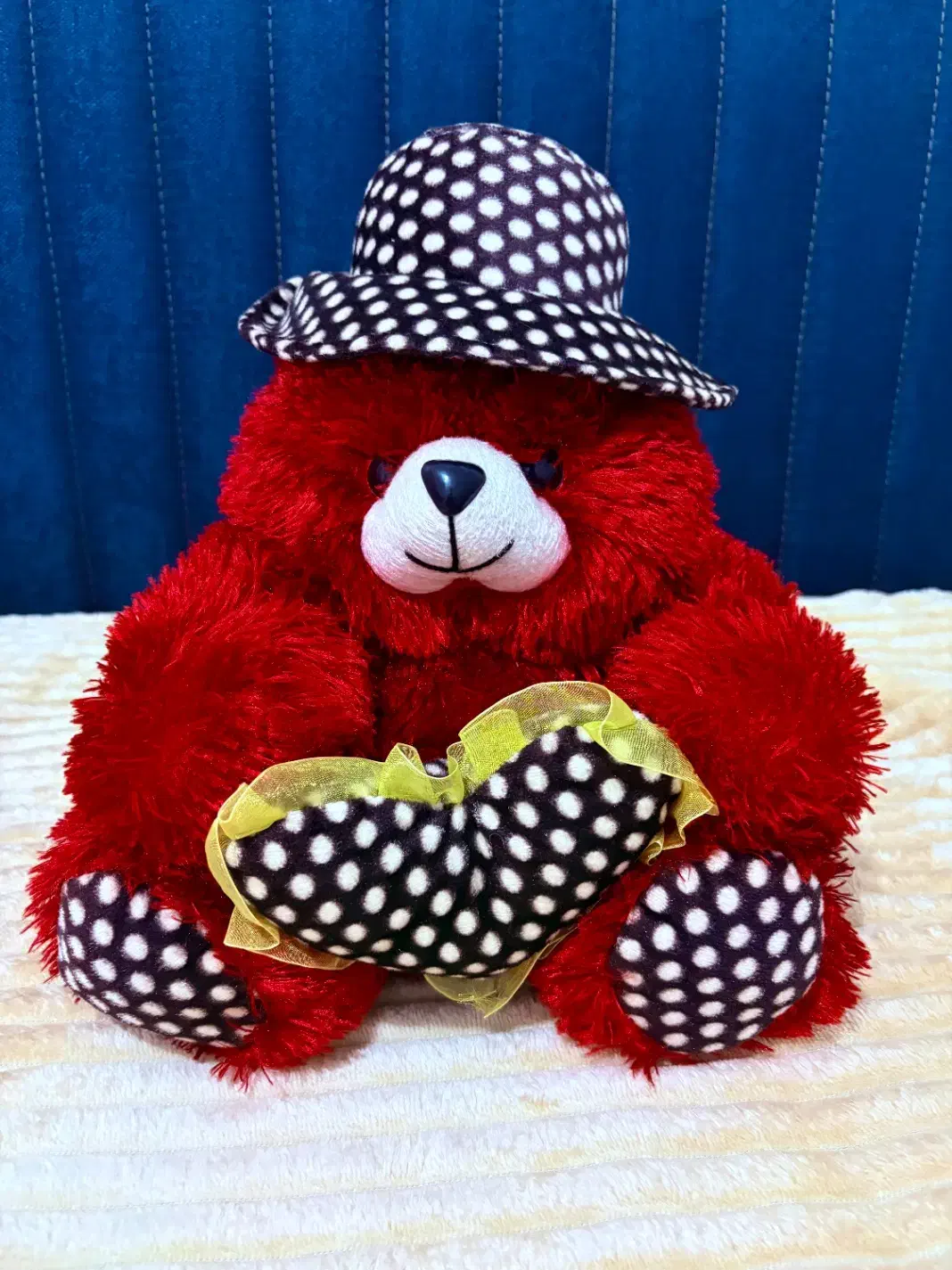 عروسک خرس قرمز ولنتاین|اسباببازی بچه|بابل, |دیوار