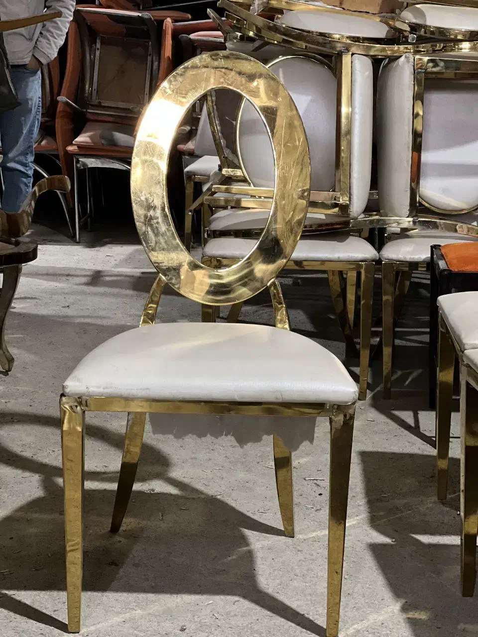 صندلی تالار رستوران مدل توخالی/استیل|عمده‌فروشی|تهران, بوستان ولایت|دیوار