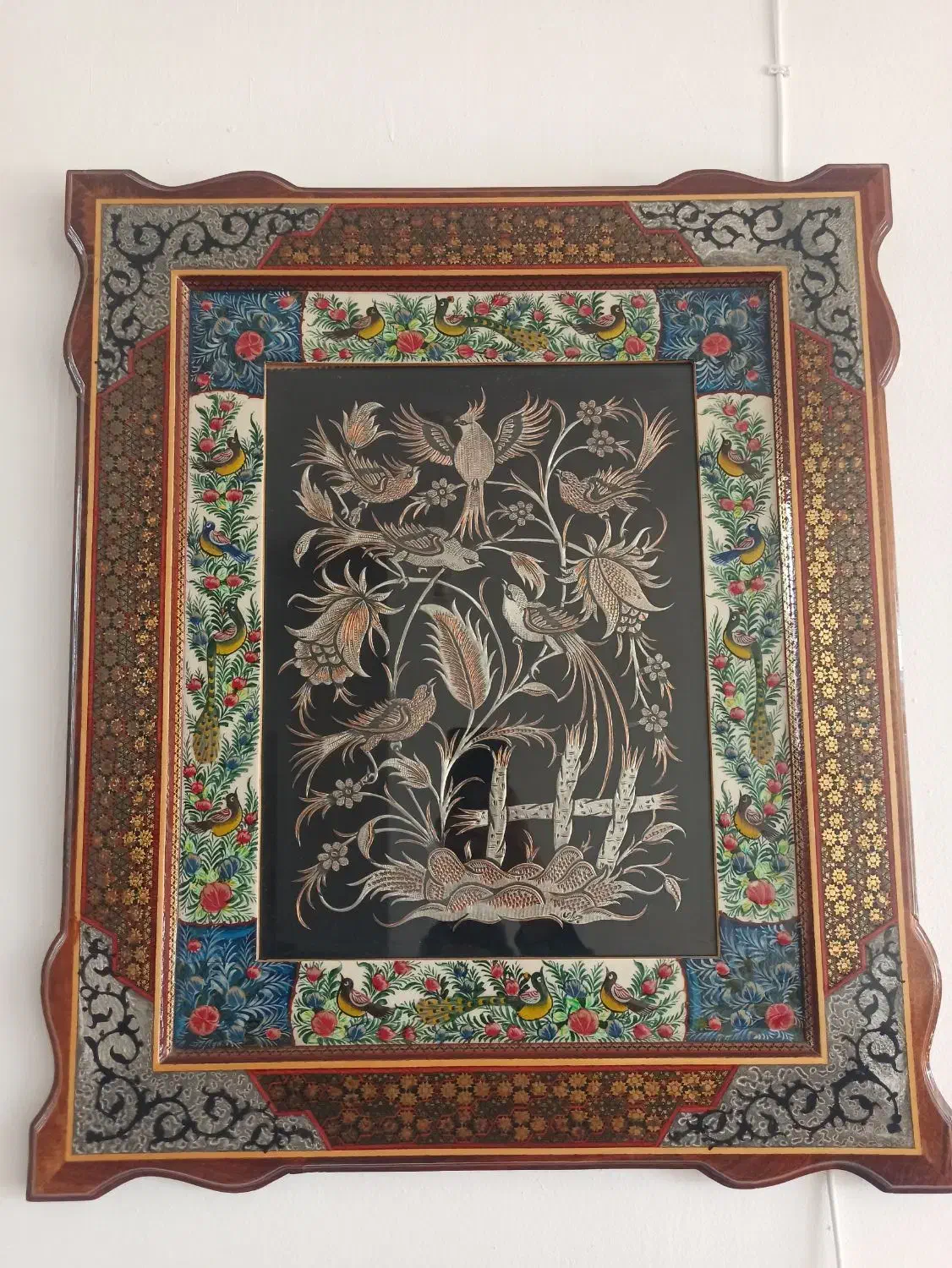 تابلو خاتم‌کاری|تابلو، نقاشی، عکس|فلاورجان, |دیوار