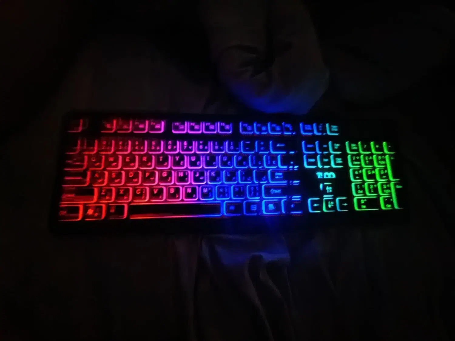 کیبورد گیمینگ RGB|قطعات و لوازم جانبی رایانه|اسلام‌‌آباد غرب, |دیوار