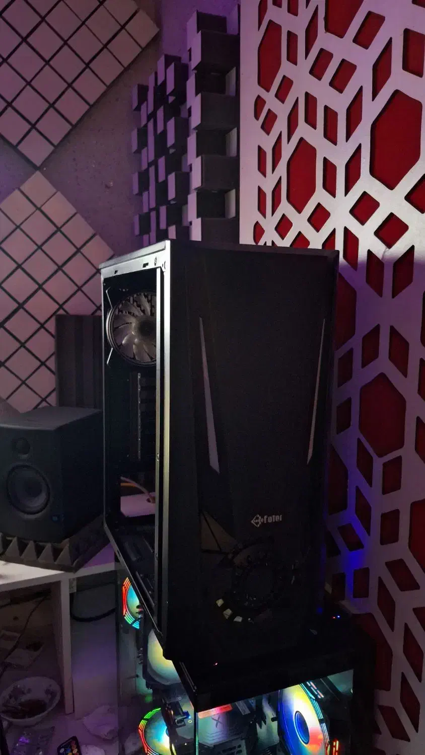 کیس گیمینگ درحدنو فاطر|قطعات و لوازم جانبی رایانه|رشت, جانبازان|دیوار