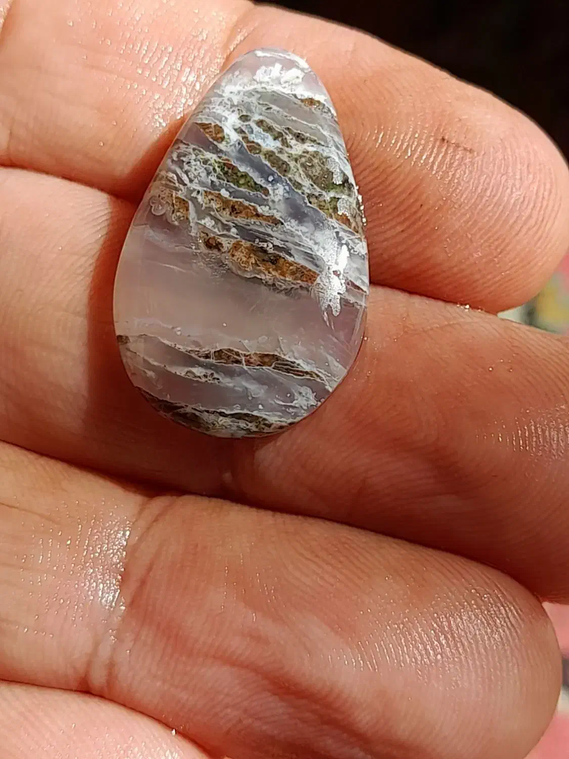 نگین عقیق شجر زیبا گردنی|جواهرات|کرمانشاه, |دیوار