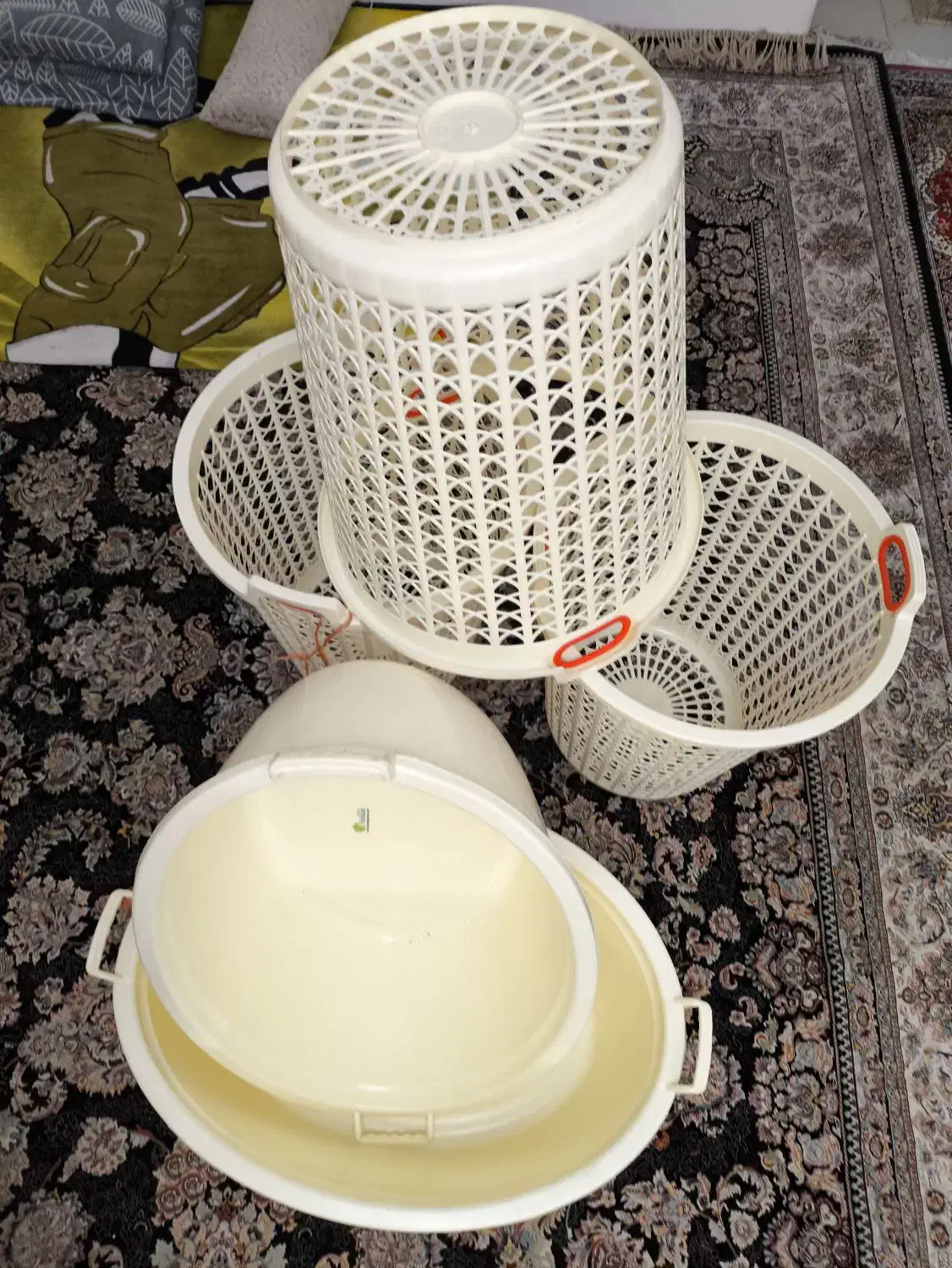 لگن|ظروف نگهدارنده، پلاستیکی، یک‌بارمصرف|پردیس, فاز ۱۱|دیوار