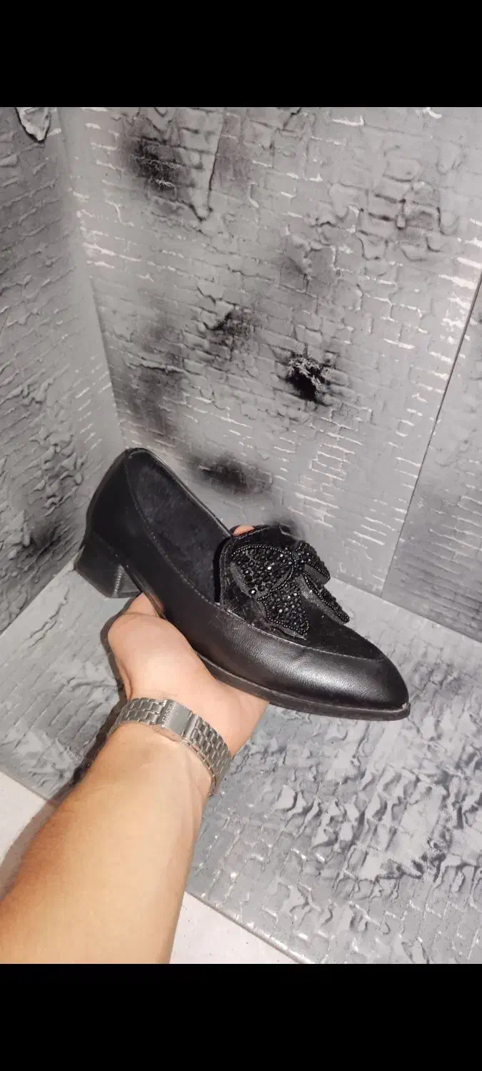 قیمت اقتصادی کفش زنانه پاپیونی سایز ۳۸|کیف، کفش، کمربند|رشت, رشتیان|دیوار