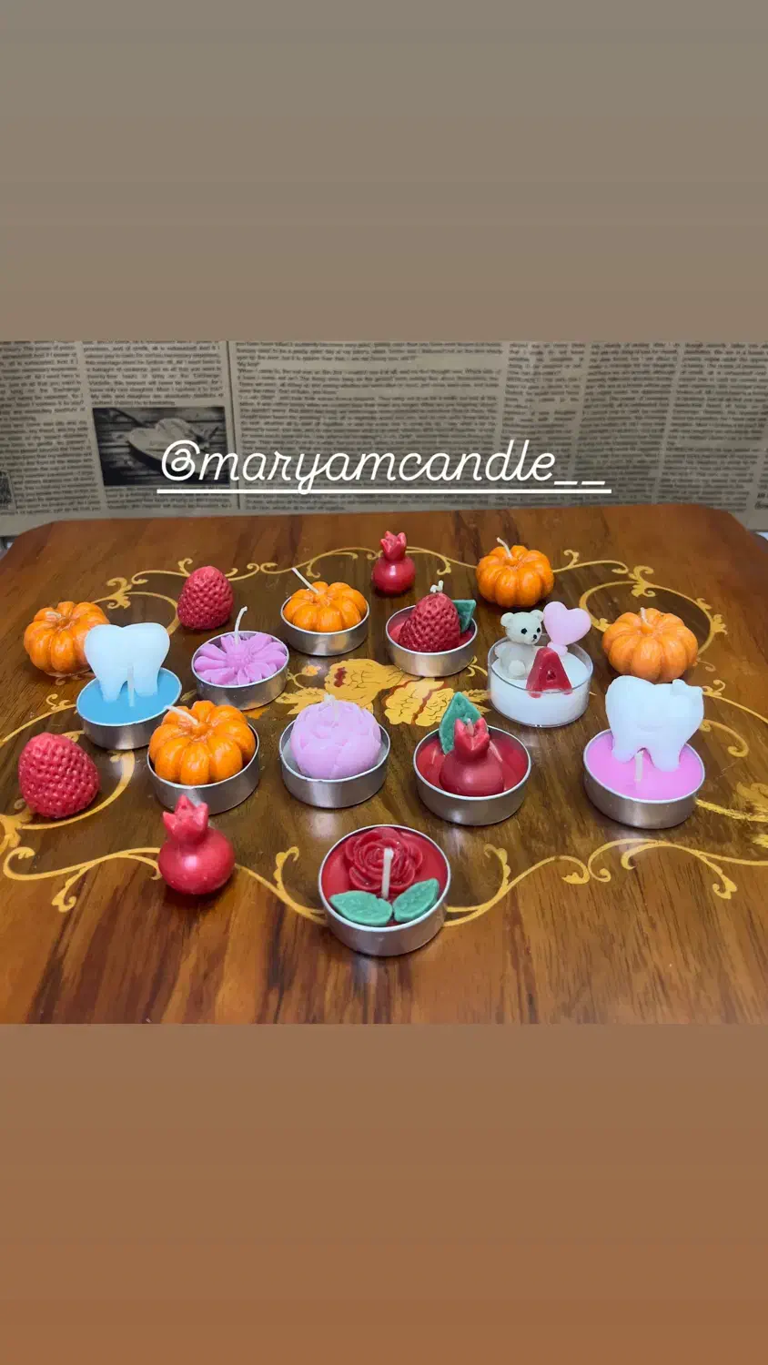 گیفت دندونی و تولد و انار و باکس گل شمع|صنایع دستی و سایر لوازم تزئینی|شیراز, ملاصدرا|دیوار