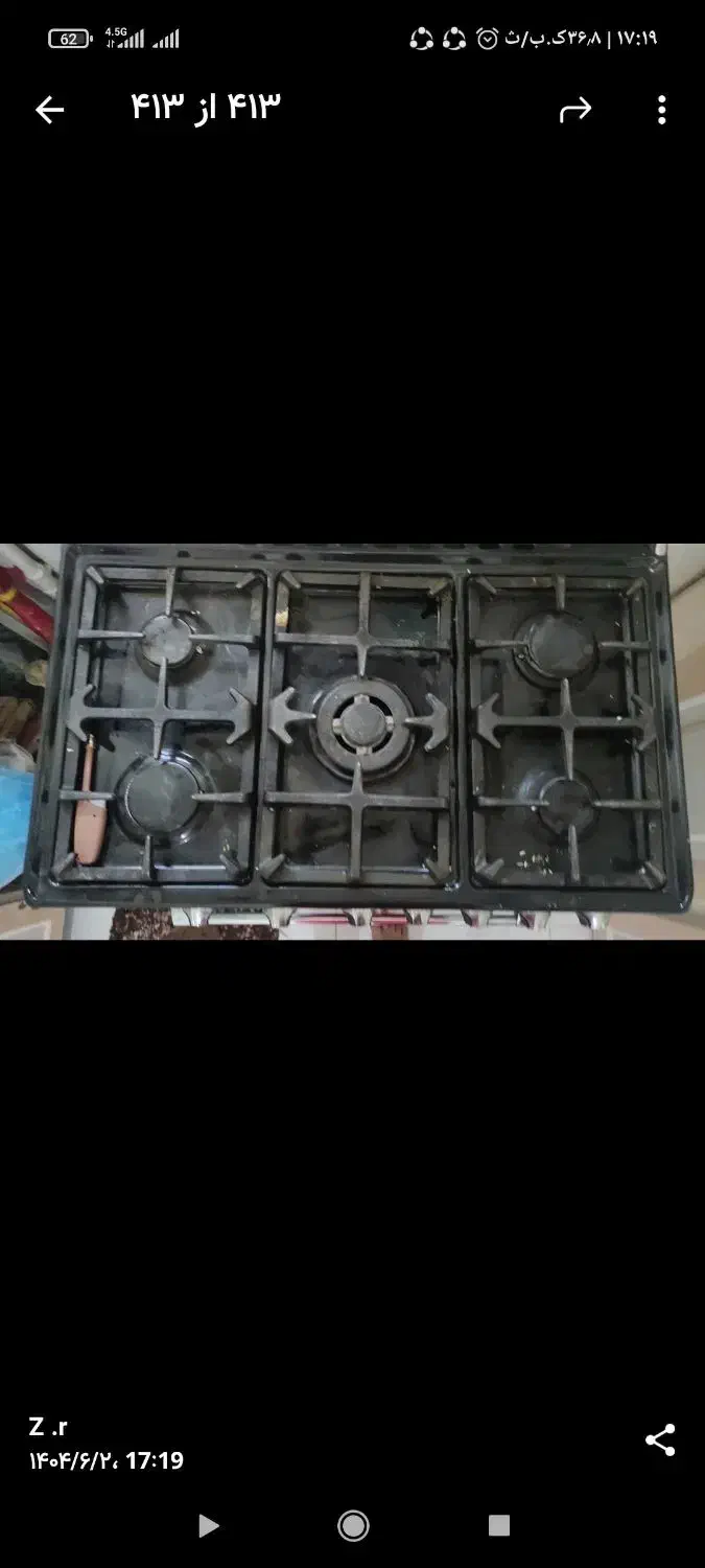 اجاق گاز فر دار|اجاق گاز و لوازم برقی پختوپز|شاهینشهر, حافظ شمالی|دیوار