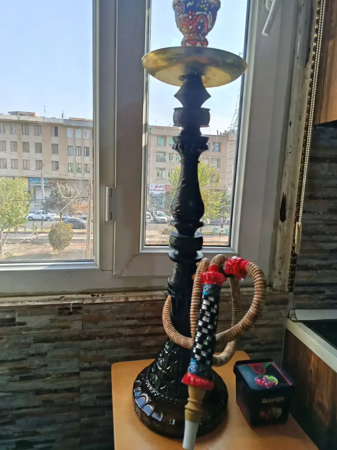 قلیان تنه چوبی (دوسیب آلبالو)|کلکسیون و سرگرمی|ملارد, |دیوار