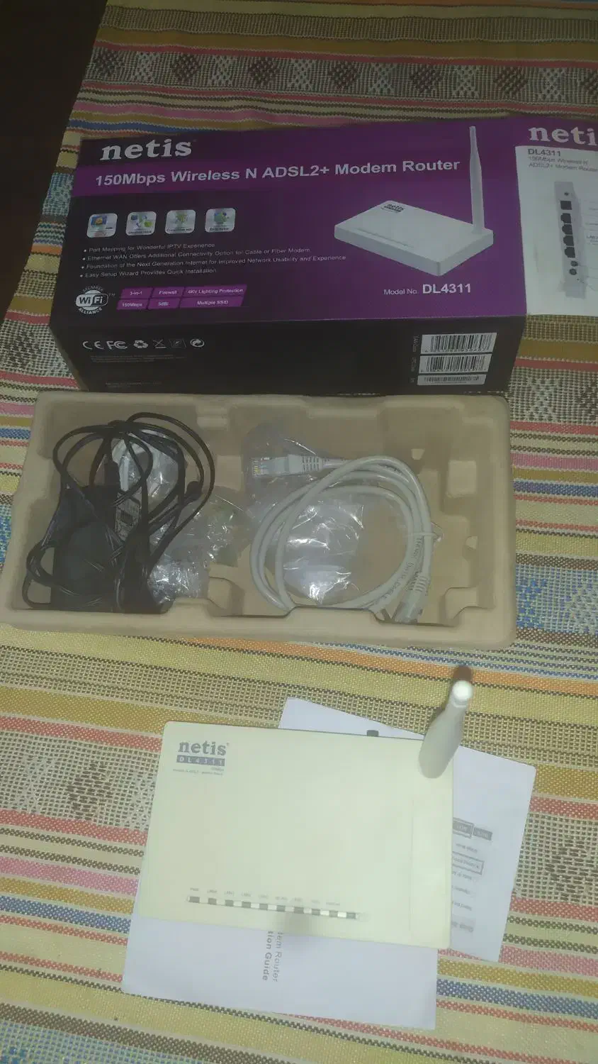 مودم adsl|مودم و تجهیزات شبکه|خمین, |دیوار