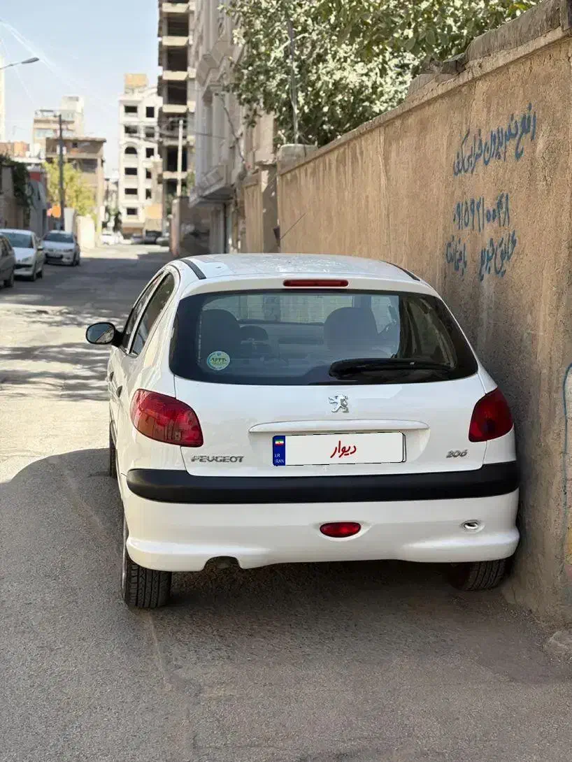 ۲۰۶مدل ۹۹ تیپ دو بی رنگ|خودرو سواری و وانت|مشهد, استاد یوسفی (شهرک غرب)|دیوار