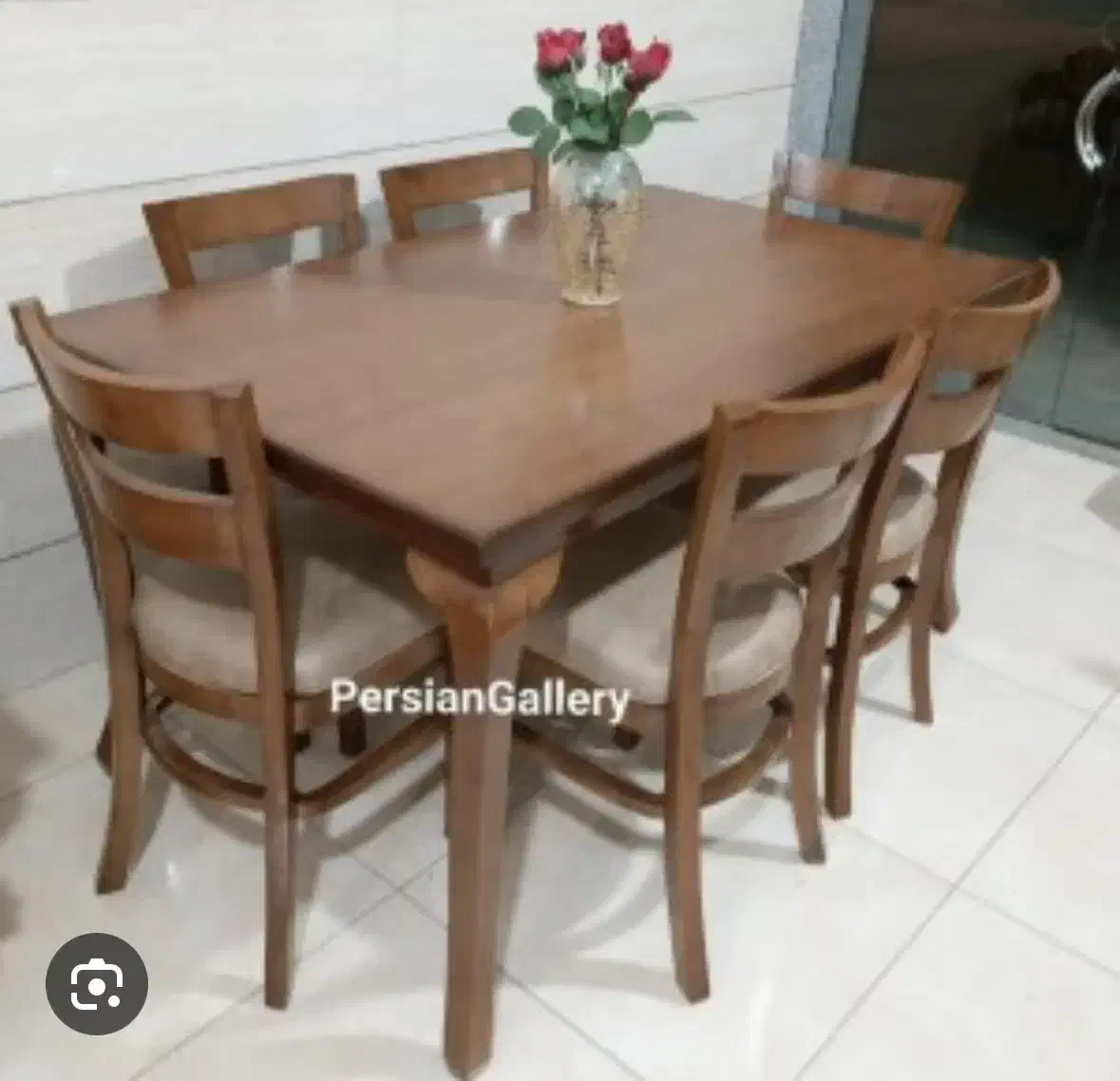 میز نهار خوری ۶ نفره|میز و صندلی غذاخوری|رباط‌کریم, پرندک|دیوار