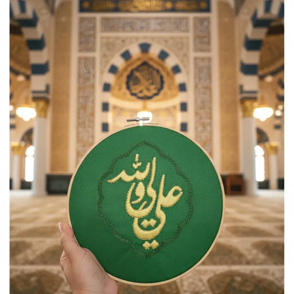 کتیبه های دیوار کوب گلدوزی|صنایع دستی و سایر لوازم تزئینی|مشهد, آزادشهر|دیوار