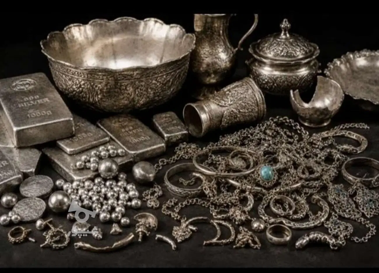 مغازه خدمات نقره شکسته سالم حتی در محل|جواهرات|تهران, چهارصد دستگاه|دیوار