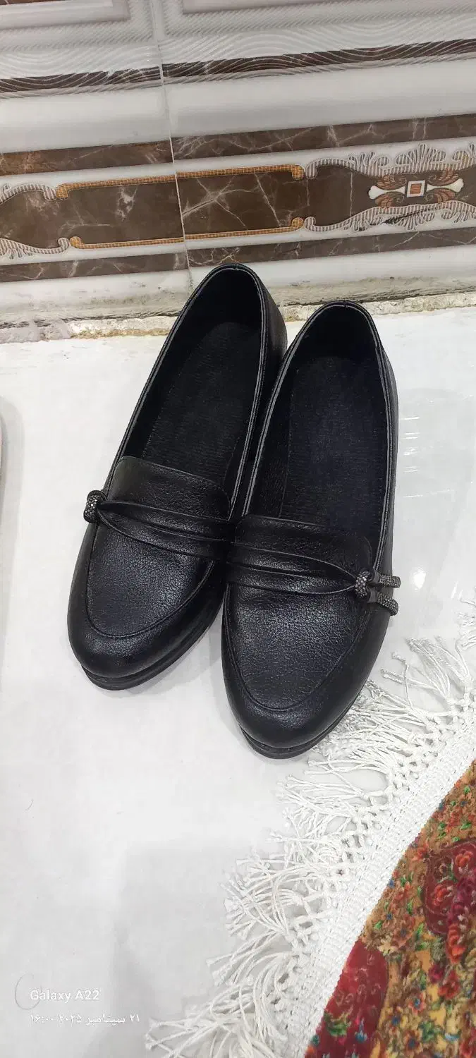 کفش چرم طبی فقط یک ساعت پوشیده شده|کیف، کفش، کمربند|چابهار, |دیوار