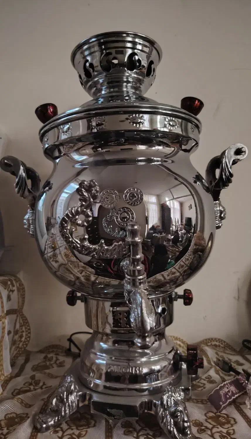 سماور گازی|سماور، چای‌ساز، قهوه‌ساز|اصفهان, شاهد|دیوار