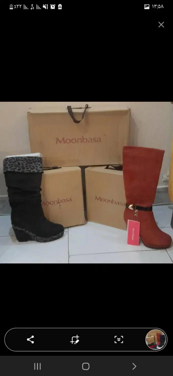 بوت زنانه برند سویسی فقط ۵۳۸۰۰۰|کیف، کفش، کمربند|صباشهر, |دیوار