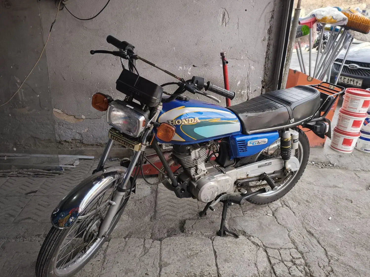 هوندا ۱۲۵ مدل ۸۶|موتورسیکلت|تهران, جوادیه تهرانپارس|دیوار