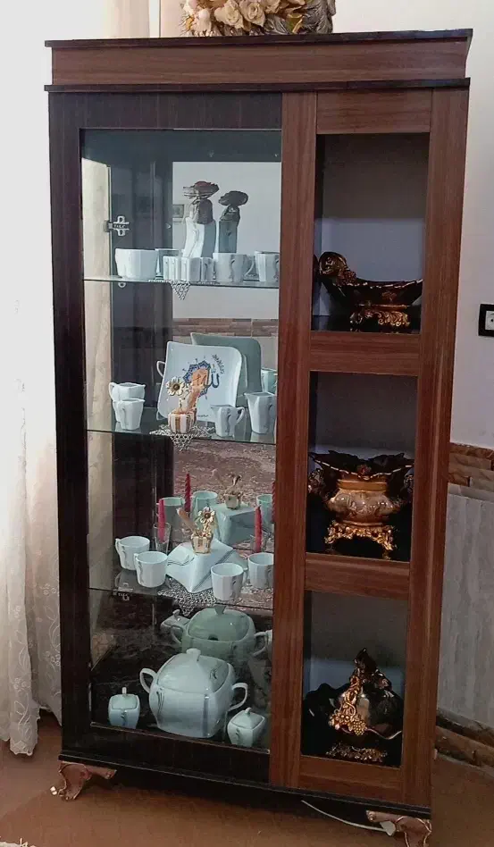 گنجه تمیز|بوفه، ویترین، کنسول|تربت جام, شهید غلام زاده|دیوار