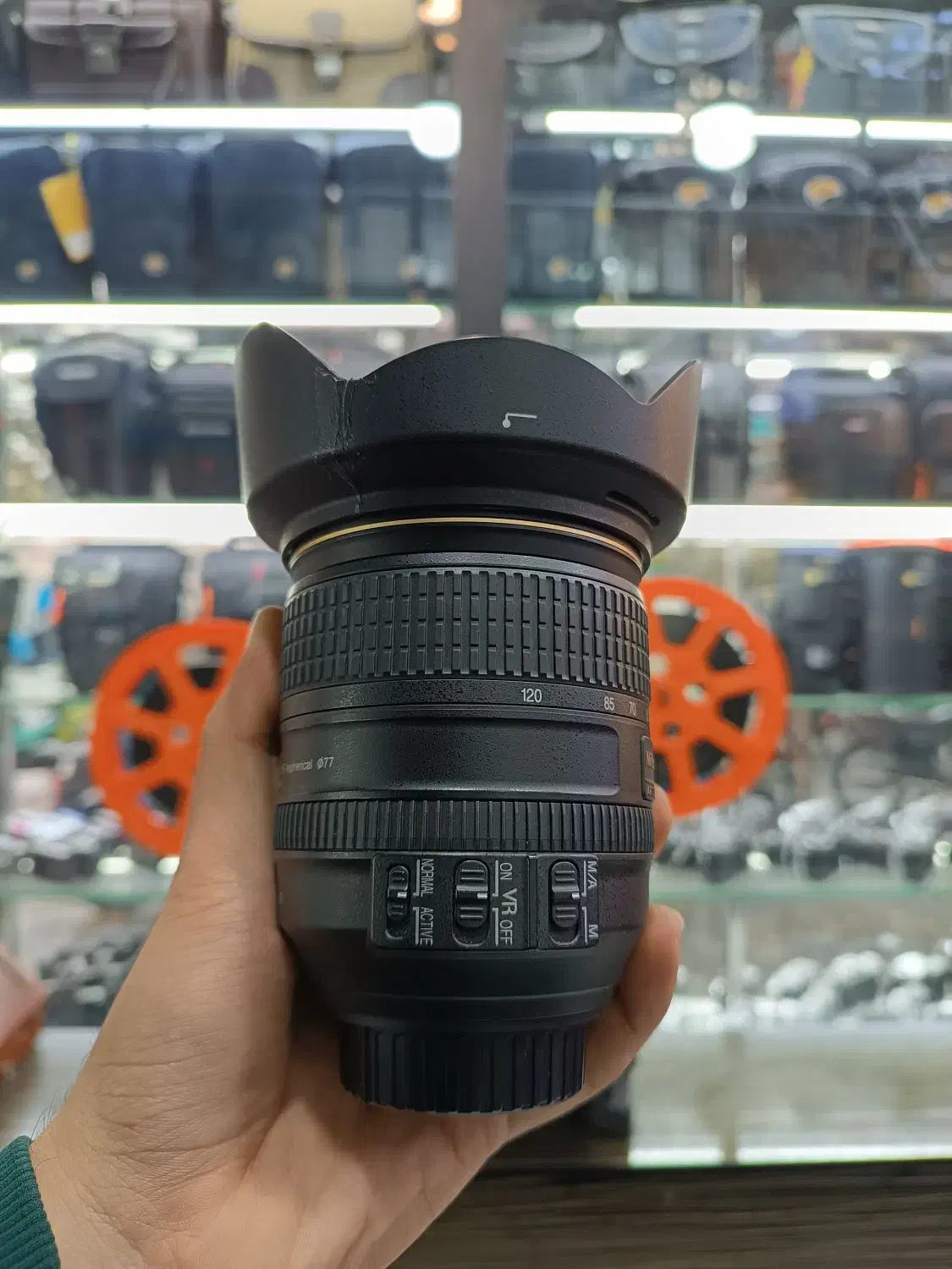 lens Nikon 24-120 nano|دوربین عکاسی و فیلم‌برداری|تهران, پامنار|دیوار