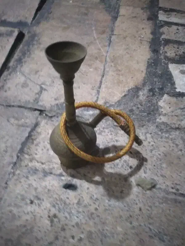 قلیان مسی قدیمی|کلکسیون اشیاء عتیقه|تهران, جیحون|دیوار