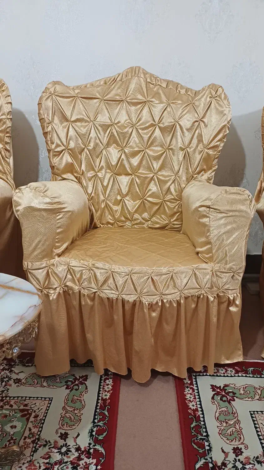 روکش مبل ۹ نفره|مبلمان خانگی و میز عسلی|سلماس, |دیوار