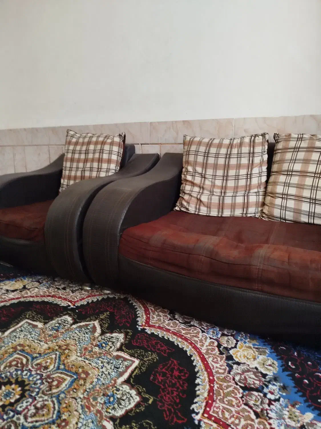 مبل 7نفره سالم|مبلمان خانگی و میز عسلی|مرودشت, ژیان|دیوار