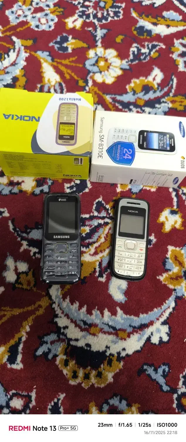 گوشی نوکیا1200و ساسمیونگ 310eقیمت عمده و تک|موبایل|اصفهان, کوی شهید کشوری|دیوار