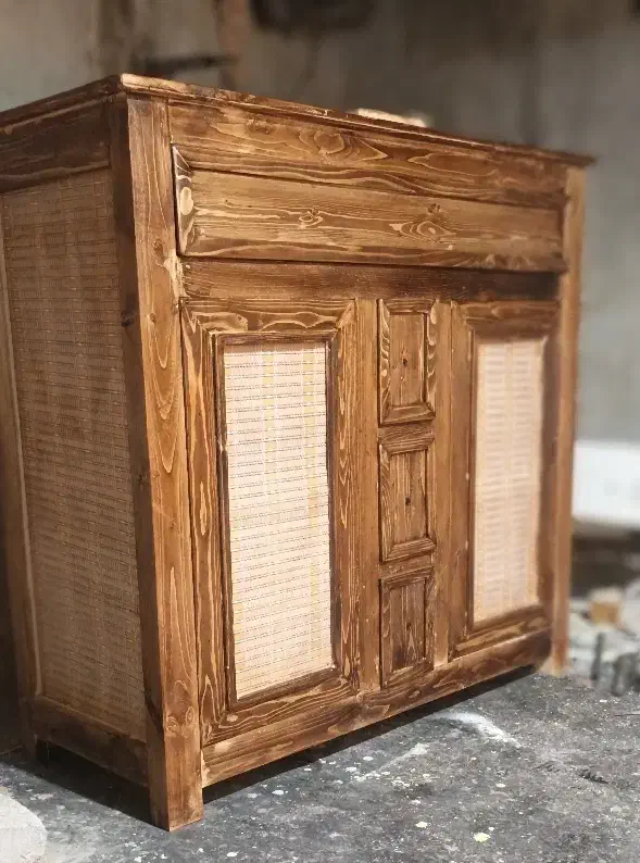 میز کافیبار روستیک|بوفه، ویترین، کنسول|مشهد, رده|دیوار