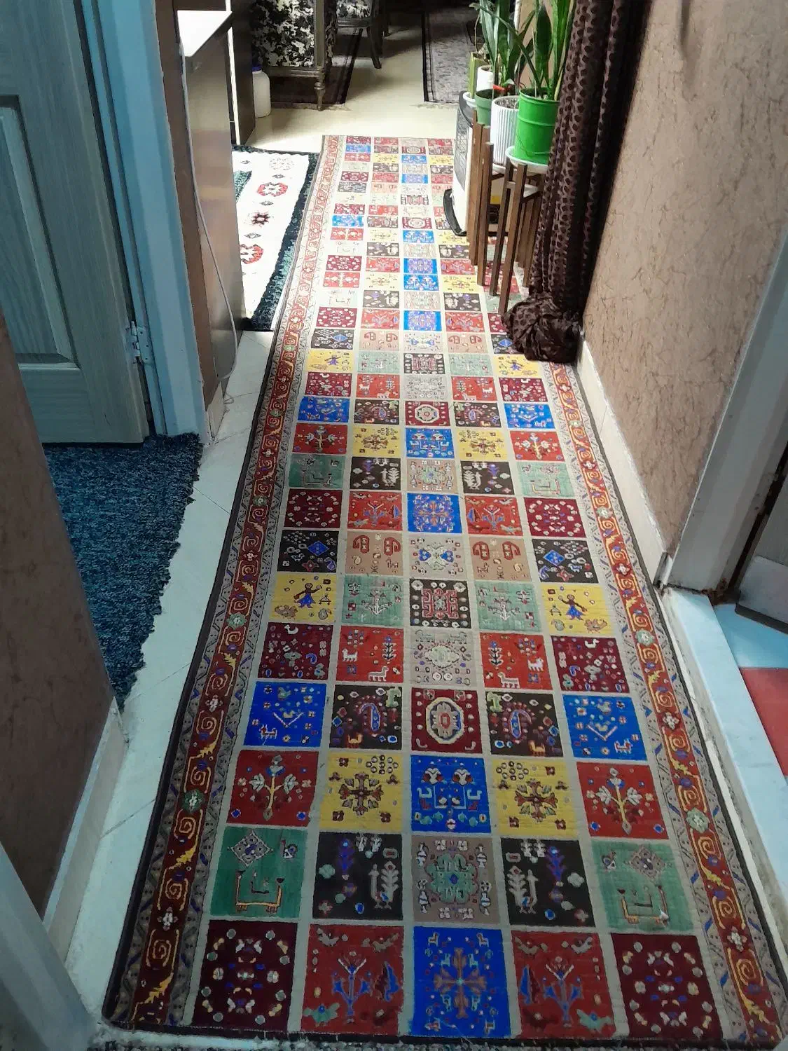 کناره فرش راهرویی ابریشمی|فرش|اهواز, ۳۰ متری|دیوار