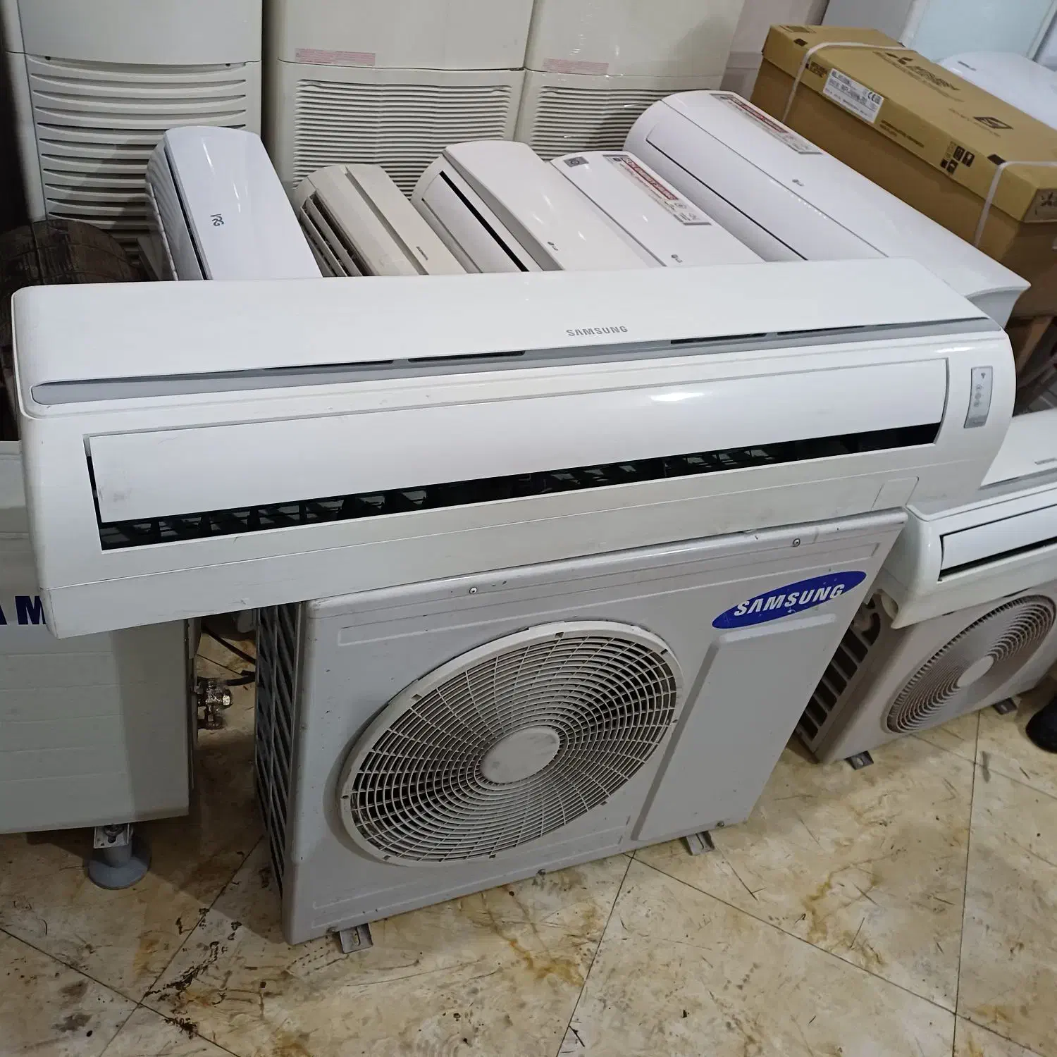 کولر گازی ۳۰ هزار سامسونگ مدل مکس کولرگازی ۳۰۰۰۰|کولر گازی و فنکوئل|تهران, خلیج فارس|دیوار