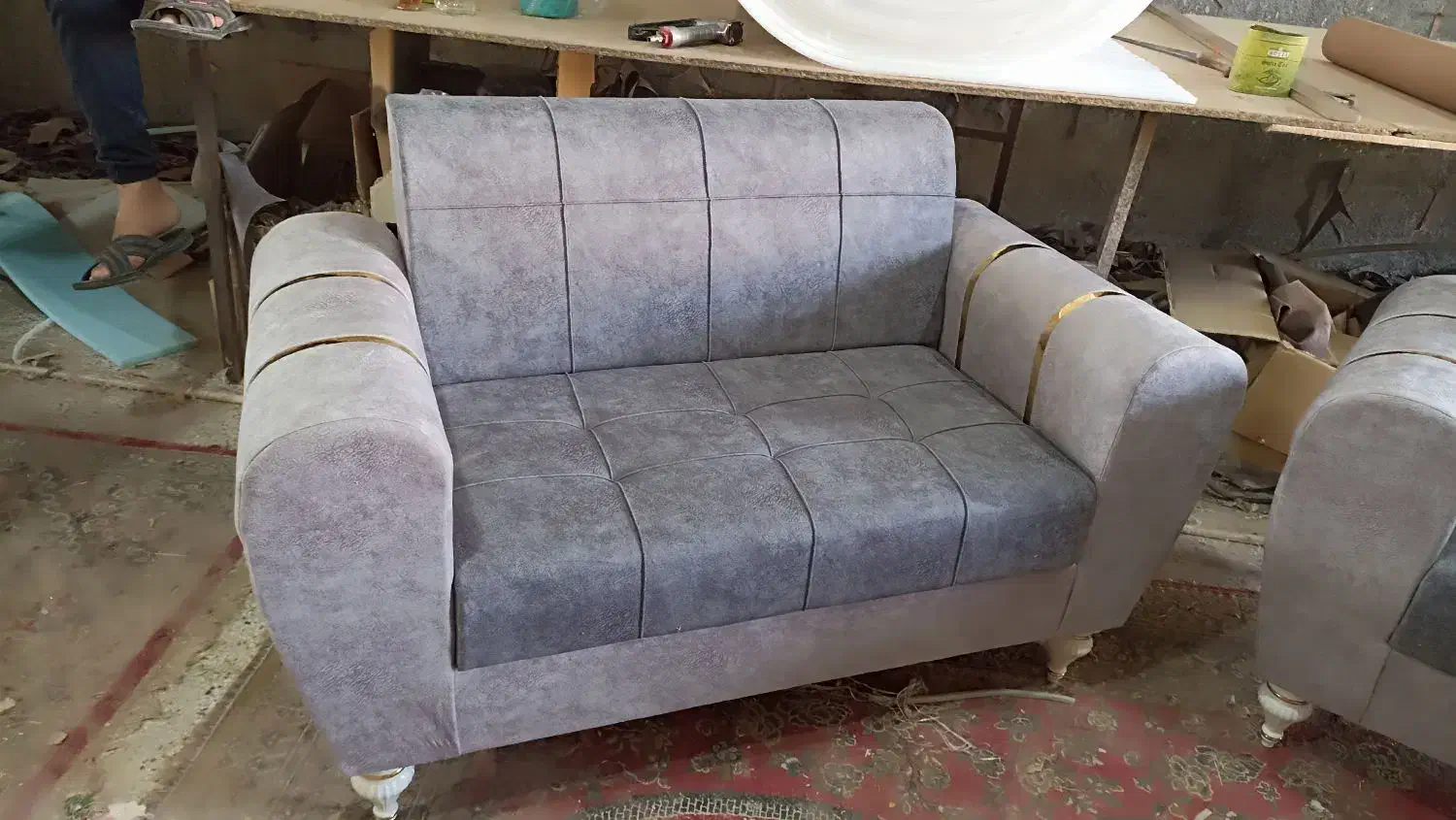 مبل راحتی ۷ نفره زیبا|مبلمان خانگی و میز عسلی|تربتحیدریه, پایانه مسافربری تربت حیدریه|دیوار