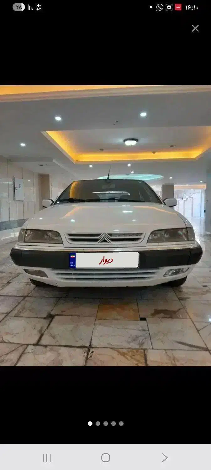 زانتیا سفید مدل ۸۷|خودرو سواری و وانت|یاسوج, |دیوار