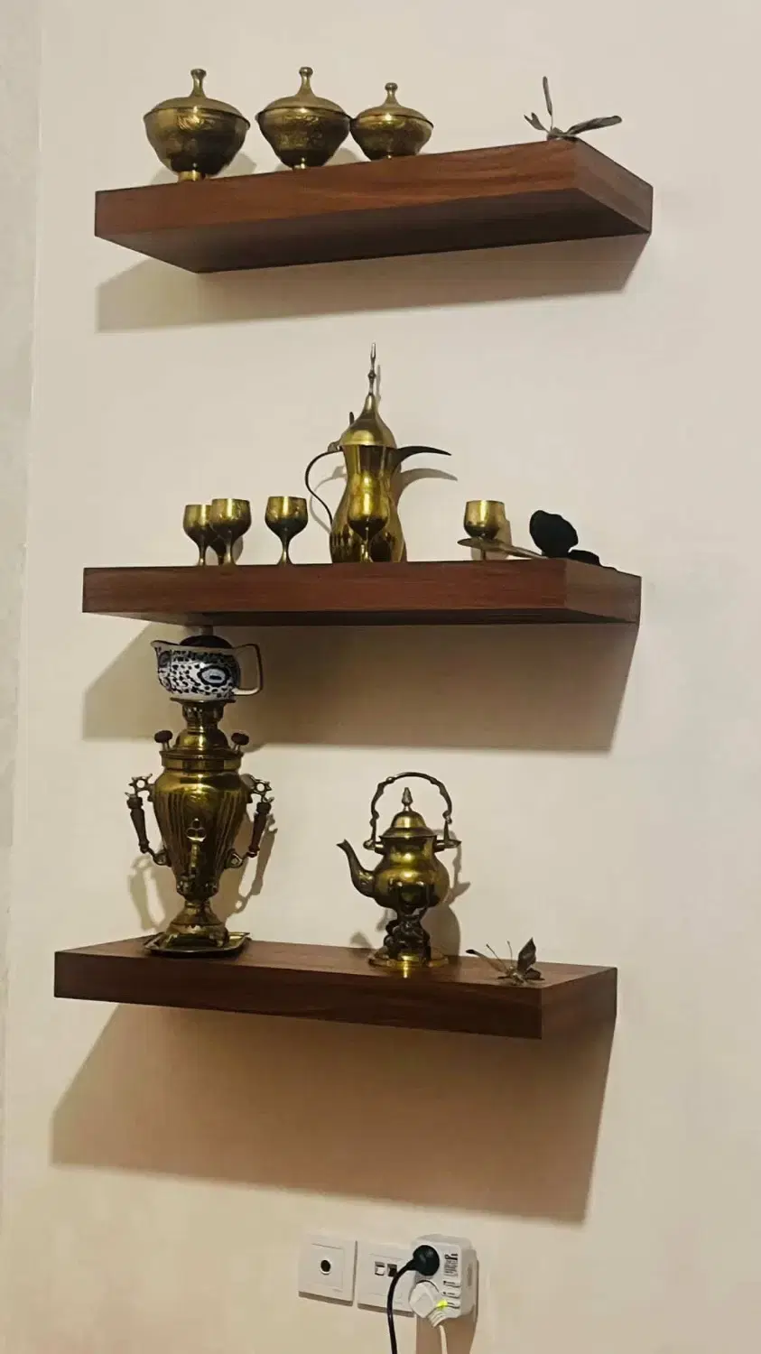 شلف دیواری پایه مخفی مقاوم خرید از تولیدی|کتابخانه، شلف، قفسههای دیواری|تهران, اتحاد|دیوار
